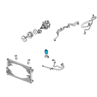 OEM 2005 Lincoln LS Drier Diagram - 6W4Z-19959-A