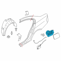 OEM BMW Cover Pot Diagram - 51-17-7-374-537