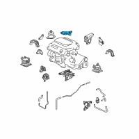 OEM 2013 Acura TL Bracket, Engine Mounting (4Wd) Diagram - 50620-TK5-A01