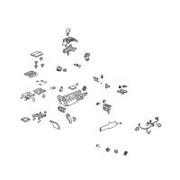 OEM 2007 Acura RL Socket Assembly Diagram - 39632-SDA-A01