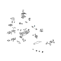 OEM 2005 Acura RL Latch Diagram - 77237-SJA-003