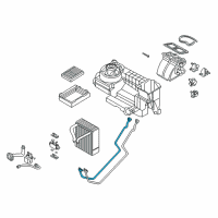 OEM 2005 BMW 760i Suction Pipe Diagram - 64-53-8-385-653