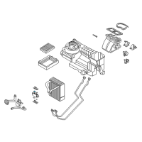 OEM BMW Alpina B7 Rubber Sealing Diagram - 64-50-1-468-466