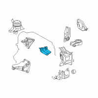 OEM 2011 Scion xD Insulator Diagram - 43409-52030