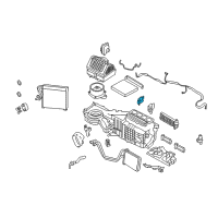 OEM 2018 Nissan Titan Actuator Assy-Air Mix Diagram - 27732-EZ03B