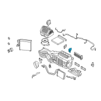 OEM 2020 Nissan Titan XD Air Mix Actuator Assembly Diagram - 27732-EZ03A