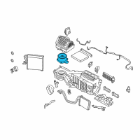 OEM 2019 Nissan Titan Fan & Motor BLR Diagram - 27220-EZ00B