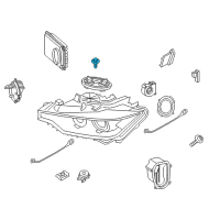 OEM 2013 BMW ActiveHybrid 3 Fillister Head Screw Diagram - 07-14-7-288-888