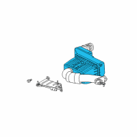 OEM 2004 Jeep Liberty Body-Air Cleaner Diagram - 53013671AA