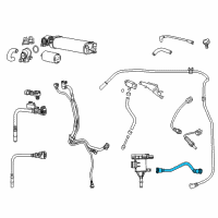 OEM 2008 Dodge Magnum Hose-PURGE Diagram - 68137179AA