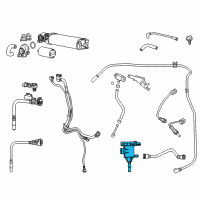 OEM Chrysler 300 Valve-Linear PURGE Diagram - 4891738AB