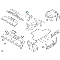 OEM 2017 Infiniti Q70 Lock-Luggage Diagram - 68630-EG11B