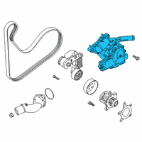 OEM Hyundai Venue Thermal Management Module Diagram - 25600-2M052