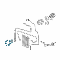 OEM Jeep CLUTCHPKG-A/C Compressor Diagram - 68032119AA