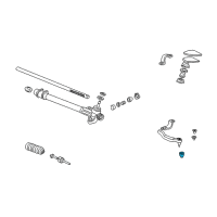 OEM Honda CR-V Boot, Tie Rod End (Nok) Diagram - 53546-S84-003
