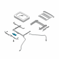 OEM 2005 Dodge Stratus SUNROOF-SUNROOF Diagram - 5850A025