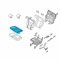 OEM 2021 Kia Telluride Pad U Diagram - 89150S9000