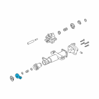 OEM Cadillac Sensor, Steering Wheel Position Diagram - 26058287