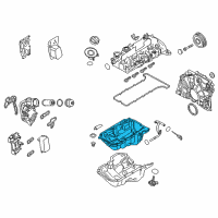 OEM 2017 BMW X3 Oil Pan Diagram - 11-13-7-809-122