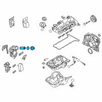 OEM 2018 BMW 328d xDrive Oil Filter Diagram - 11-42-8-507-683