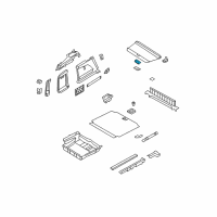 OEM 2010 BMW X5 Handle, Upper Section Diagram - 51-47-9-138-051