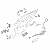 OEM 2020 Kia Cadenza Hinge Assembly-Door Upper Diagram - 79410F6000