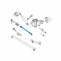 OEM 2016 Ford F-350 Super Duty Center Link Diagram - BC3Z-3304-C