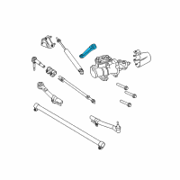 OEM 2011 Ford F-350 Super Duty Pitman Arm Diagram - HC3Z-3590-A