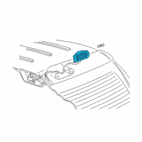 OEM 2000 Oldsmobile Bravada Lamp Asm-High Mount Stop Diagram - 15029615