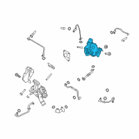 OEM Ford Fusion Turbocharger Diagram - FT4Z-6K682-F