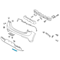 OEM Kia Rio Lamp Assembly-Rear R/REF Diagram - 92405H9000