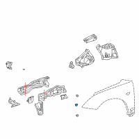 Genuine Toyota Plug diagram