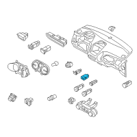 OEM Hyundai Switch Assembly-Hazard Diagram - 93790-2S000-4X