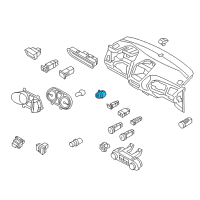 OEM 2015 Hyundai Tucson SWTICH Assembly-Button Start Diagram - 95430-2S910