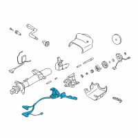 OEM 2001 Chevrolet Suburban 2500 Combo Switch Diagram - 26100839