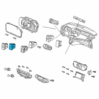 OEM Honda Switch Assy., Power Tailgate Diagram - 35370-TX4-003