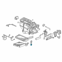 OEM 2005 Honda Civic Seal, Expansion Valve Diagram - 80219-S5A-003