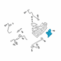 OEM Ford F-150 Heat Shield Diagram - JL3Z-6K733-A