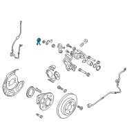 OEM 2019 Hyundai Accent Spring-Return, LH Diagram - 58254-0U000