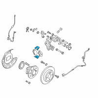 OEM 2017 Hyundai Accent Spring-Pad Diagram - 58244-3Q100