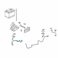 OEM Pontiac G8 Cable Asm-Battery Positive Cable Extension Diagram - 92185945