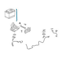 OEM Pontiac G8 Tube-Battery Vent Diagram - 92197267