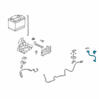 OEM 2013 Chevrolet Caprice Negative Cable Diagram - 92263040