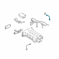 OEM 2001 Kia Spectra Sensor-Knock Diagram - 0K2CC18921