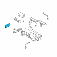 OEM Kia Sephia Unit Assembly-Control, Eat Diagram - 0K2AB189E0B