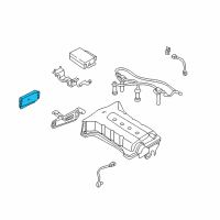 OEM 2003 Kia Spectra Unit Assembly-Control, Eat Diagram - 954402Z280