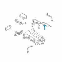 OEM 2003 Kia Spectra Hight Tension Cord Assembly Diagram - 0K2BW18180