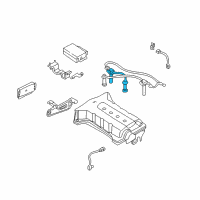 OEM Kia Sephia Ignition Coil Diagram - 0K24718100A