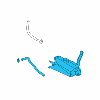 OEM 2010 Toyota Highlander Oil Cooler Diagram - 32920-48121