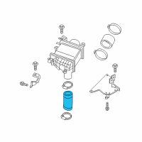 OEM Infiniti Hose Air Inlet Diagram - 14463-5CA1A